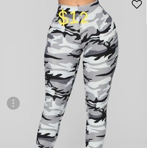 Sergeant Grey Camo Sassy Legging